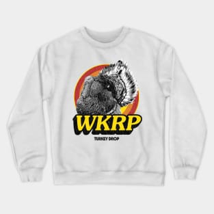 wkrp turkey drop Crewneck Sweatshirt